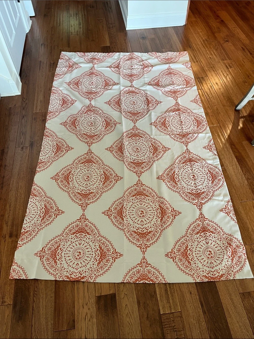 HPD Half Price Drapes Henna Geometric Curtains 50x84 Set of 2